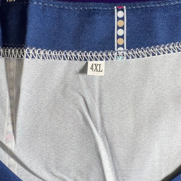 NWOT 📌 Colorful unusually Design  Maxi A-Line Sleeveless Dress - Picture 13 of 14